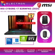 MSI Cyborg 17 B2RWFKG-037 17.3'' FHD Gaming Laptop ( C7-240H, 16GB, 512GB SSD, RTX5060 8GB, W11 )