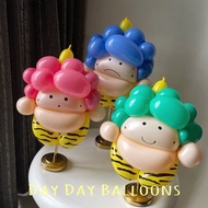 Q版Goropikadon雷公三兄弟手繪造型氣球