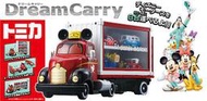 日本TOMY 迪士尼 米奇  夢幻 貨櫃車 展示貨車 免運費