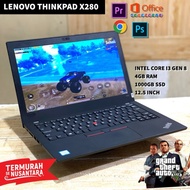 TERBARU !! LAPTOP LENOVO THINKPAD X270 CORE I5 GEN 6 16GB RAM 512GB