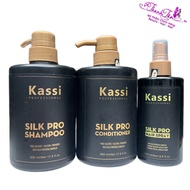 Kassi SILK PRO 500mlx2/250ml set of super fragrant, soft and smooth shampoo and conditioner to resto