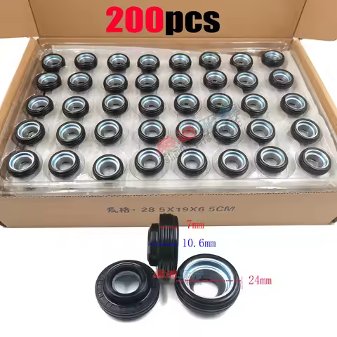 High Quality A/C Compressor Shaft Seal Gasket Stamp Oil Seasl For Mitsubishi MSC90C 105C NEW Panason