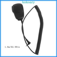 KOK 3 5mm Handheld Speaker Mic PPT For Yaesu VX-1R VX-2R VX-5R FT-60R VX-150 FT-250