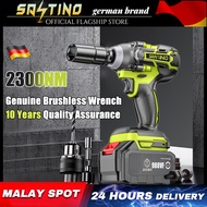 SANTINO Cordless Impact Wrench Electric Wrench Drill Tool Gun 1/2'' 1/4 Driver 988V 5Ah Battery Impa