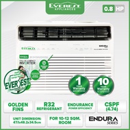 Everest Endura 0.8HP Inverter Window Type Aircon/Full Dc/ Top Discharge/ Wide Airflow/Remote Control