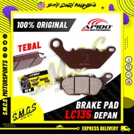 APIDO LC135 BRAKE PAD LCES Brake Disc (FRONT/DEPAN) 100% ORIGINAL APIDO Disk Brake YAMAHA LC135