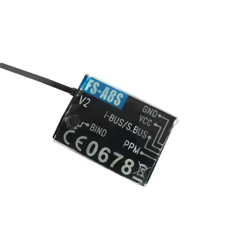 Flysky FS-A8S 2.4G 8CH Mini Receiver with ANTENNA PPM i-BUS SBUS For RC Qaudcopter FPV Racing Drone 