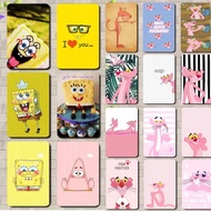 *🇸🇬SG INSTOCK* Ezlink Card Sticker ( Spongebob Pink Panther) Card Protector Cute Cartoon Card Sticker 粉红顽皮豹磨砂卡贴