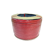 สายรัดพลาสติก สายรัดกล่อง ขนาด 12 x 0.9 มม. สีแดง (แพ็ค