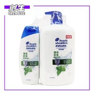 HEAD & SHOULDERS 海倫仙度絲 去屑洗髮乳(薄荷舒爽) 1L+200ML(4987176320292)(新舊包裝隨機發送)