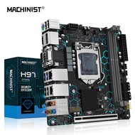 เครื่อง H97เมนบอร์ดที่แข็งแกร่ง LGA1150รองรับ Intel Core i7/i5/I3/E3 DDR3 Mini-ATX vga/hdmi /dp/com