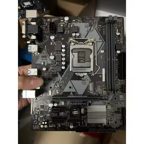 Used mATX Motherboard for ASUS PRIME B360M-K LGA1151 B360 DDR4 NVMe M.2 DVI VGA