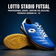Futsal shoes volleyball/ badminton lotto leather piyu premium Jumbo no. 39-47 bonus SOLE ALREADY SEW