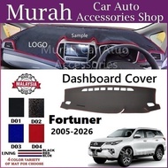 Toyota Fortuner 2005-2026 Dashboard Cover Anti Slip Dashboard Mat High Quality