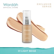 Wardah Exclusive Liquid Foundation Light Beige - Sheer Pink - Sandy Beige - Natural - Coffee Beige 2