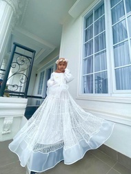 TERBARU GAMIS ELZAHRA DRESS ANAK TERBARU MEWAH GAUN PESTA FULL BARUKAT