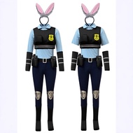 Movie Crazy Animal City cos judy judy Rabbit cos Anthropomorphic Costume cosplay Costume Full Set Fe