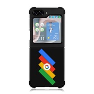 Case Casing Softcase Cover Samsung Galaxy Z Flip Fold 5 4 3 5g Google BG0858