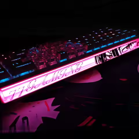 777 Gaming Keyboard Lightbox Sticker Lamp Shade Decorative Customized Sticker Cartoon Characters Coo