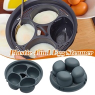 4-grid Egg Steamer,home Kitchen Egg Boiling Pot,cooking Tool E4e1