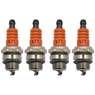 4pcs L7TC Single Pole Spark Plug Two Stroke for BM6A BMR6A WS6E WS7E BPMR6A WS7F CJ7Y W20MU M6 M7 BP