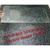 RAK TUTUP BOX SAYUR/BUAH KULKAS SHARP 1PINTU SECOND ORIGINAL