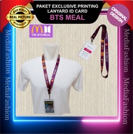 Lanyard Tali Gantungan ID Card BTS MEAL Free Strap Gantungan HP/Flashdisk
