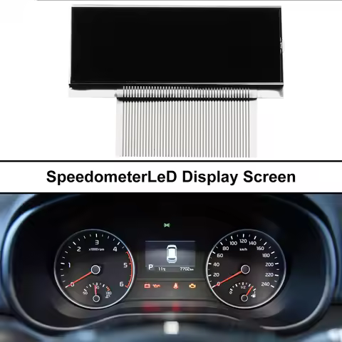1PC LCD Screen Gauge Dashboard Speedometer Display Screen for BMW E34 Car Engine Replacement Parts