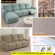 Premium 100% Waterproof Sofa Cover Recliner Sofa Cover 1/2/3/4  SEATER Sofa Cover Protector L shape recliner sofa cover