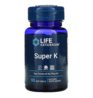 Life Extension Complex Active Vitamin K Ketogenic Fitness K2 Super K 90 Capsules