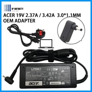 ACER 3.0*1.1MM CHROMEBOOK 11 C730 C720 C720P C731 C738T C740 C910 CB5-571 LAPTOP CHARGER ADAPTER