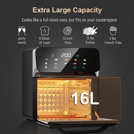 XIAOMI 16L Air Fryer Oven Digital Touch Multifunctional Household Large Capacity Bake Grill Smart  A