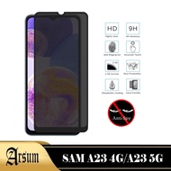 Tempered Glass Privacy Samsung A23 4G A23 5G 2022 Latest Anti-Scratch Spy Glass Full Cover Screen Pr
