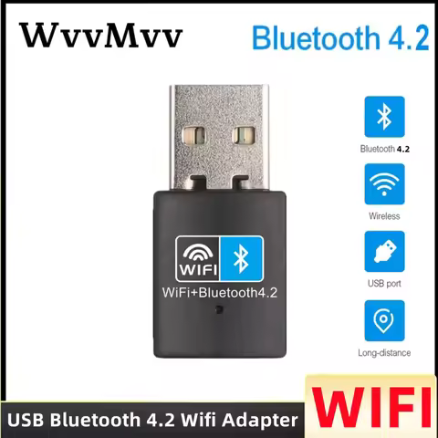 150Mbps Mini USB Bluetooth 4.2 Wireless Wifi Adapter Network LAN Card 802.11b/g/n RTL818 Adaptor for