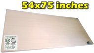 54x75 INCHES ordinary / marine plywood / plyboard replacement board for shelving storage rack