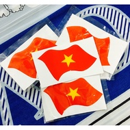 VIETNAM FLAG STICKERS, DECORATIVE FLAG STICKERS OF ALL KINDS, stickers, logos, super quality badges