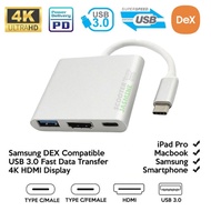 Type-c to 3 in 1 HDMI Converter USB 3.0 Type-C Adapter Converter For Samsung Dex