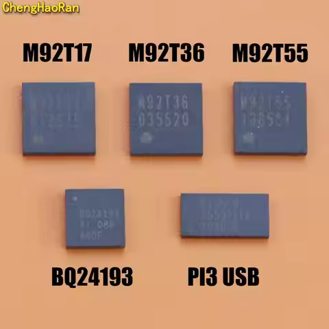 ChengHaoRan 1pcs M92T36 P13USB BQ24193 M92T17 IC Chip For Switch NS Oled Console Host Charging Manag
