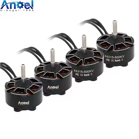 4pcs/lot UAngel X4315 4315 400KV 500KV 600KV Brushless Motor 6S 8S 13 inch Long-range Large Torque X