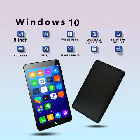 8 INCH Windows 10 Tablet PC System 2GDDR RAM 32GROM Z8350 WIFI Quad Core Office Work WIFI Dual Camer