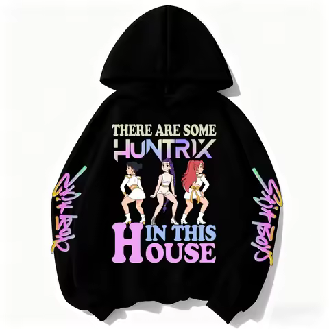 2025 Fall Hoodie KPop Demon Hunter Family Vacation 2025 Pullover KPop Demon Hunter Friends Top KPop 