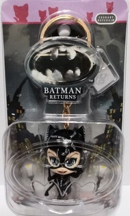 Batman Returns Cat Woman with Whip 蝙蝠俠 貓女郎 鎖匙扣 Key chain Cosbaby Hot Toys DC