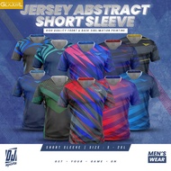 DJ Sport Jersey Abstract FULLY PRINTING Short Sleeve / Unisex Jersey / SIZE S - 2XL