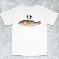 Fih Fish Meme Shirt - Stupid Meme Shirt Funny Meme Shirt Brain Rot Shirt Inappropriate Funny Gag Gif