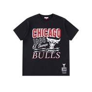 NBA Chicago Bulls Basketball Team T-Shirt Summer Short Sleeve Top Basketball Baju