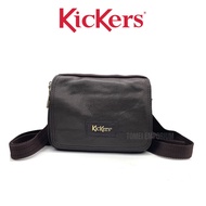 Kickers Cow Leather Crossbody Bag Sling Bag Waist Bag Beg Kulit Lelaki 1KIC-S 89575 DB
