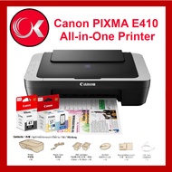 Canon PIXMA E410 AIO Ink Efficient Printer - Black / Grey