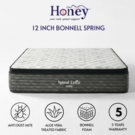 MUSE Design Honey SPINAL EXTRA 12 Inch Bonnell Spring Mattress