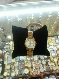 NEW. JAM TANGAN WANITA SEIKO (5) DAY// DATE ON KW SUPER RT GOLD MEWAH
