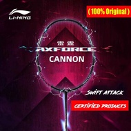 Li-Ning AXFORCE CANNON Lightweight Offensive All-Carbon Badminton Racket AYPT307 (100% Authentic)